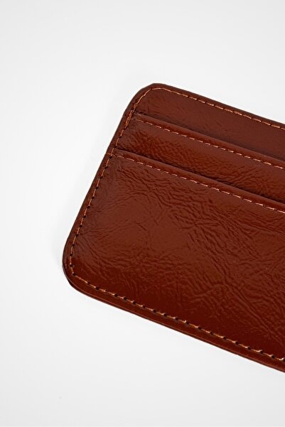 Yuka Atelier Faux Leather Lily Textured Card Holder