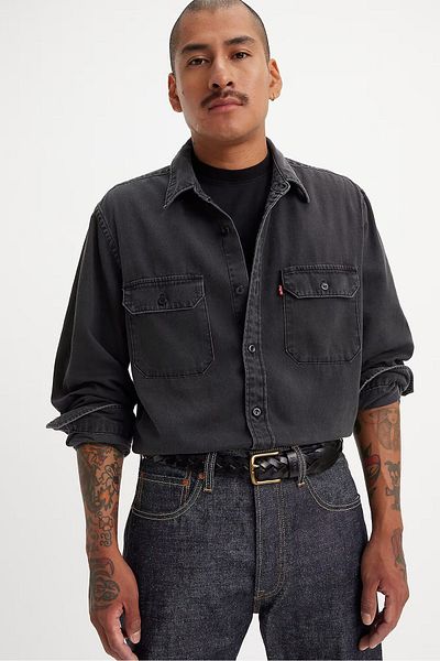 Levi's Cotton Relaxed Fit Denim Shirt Men's DENIM SHIRT 19573
