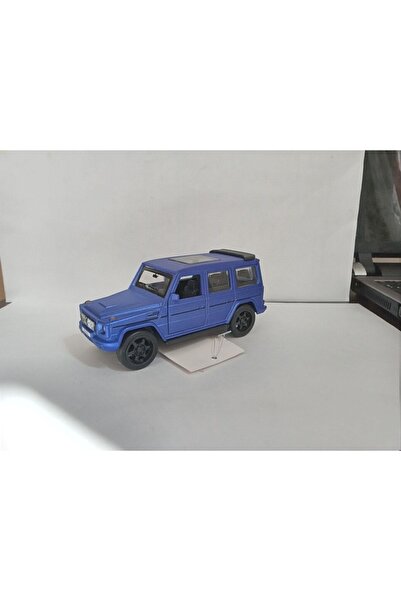 Mercedes Benz بنز G63 مجموعة معدنية 12 سم جيب أزرق داكن مع صوت وضوء