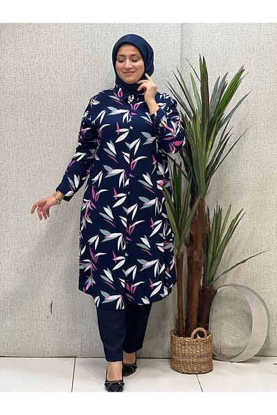 Butik büyük beden Viscose Oversize Tunic