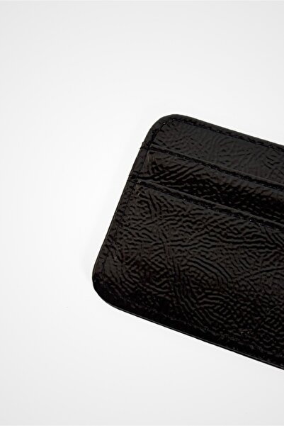 Yuka Atelier Faux Leather Lily Textured Card Holder
