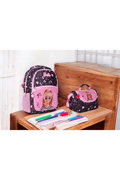 Barbie Κομψή τσάντα για το σχολείο και τη διατροφή