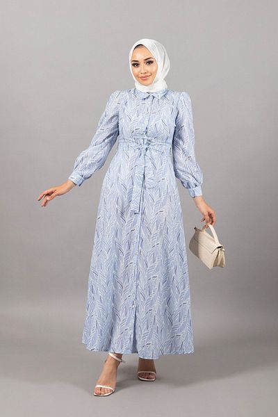 Stilife Rochie de in Nina albastra