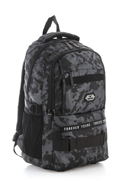 Relaxion Rlx-2052 Шкільний рюкзак - багатосекційний, для щоденного використання, сірий