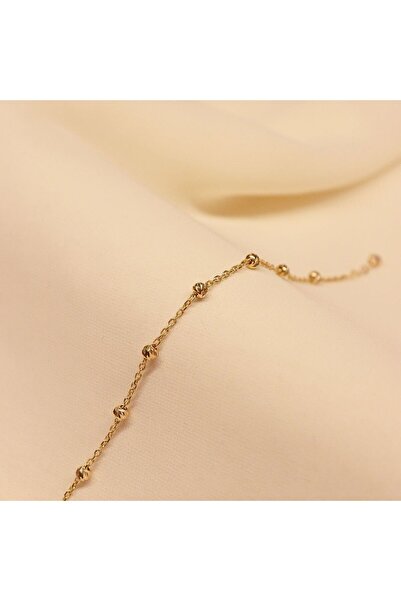 TAHAN MÜCEVHERAT Kalın Forse Zincirli Dorika Bileklik