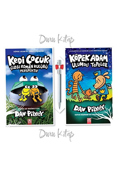 Altın Kitaplar Kedi Çocuk 2 Çizgi Roman Külübü Perspektif - Köpek Adam 10 Ulu...