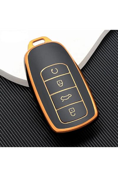 AYZ GARAGE Chery - Jaecoo 7 Tpu Material Black Key Case