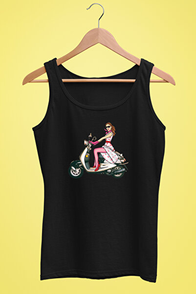 Raf Coll Tricou tricotat cu bretele pentru femei Biker Design pentru femei im...