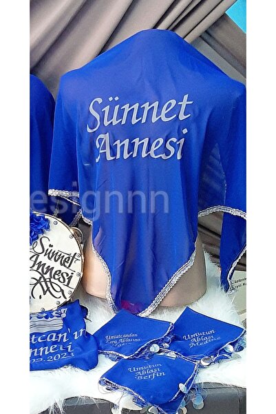 Kınamalzemecim Sünnetannesişalı,sünnet Örtüsü, Sünnet Duvagi,sünnet Şalı
