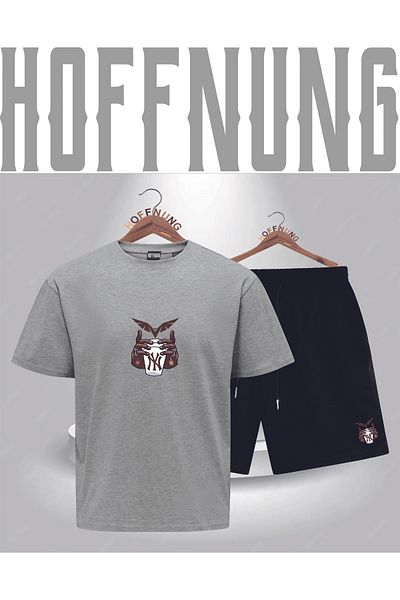 HOFFNUNG T-Shirt Shorts My Cup 2 El Hoffnung Printed Suit