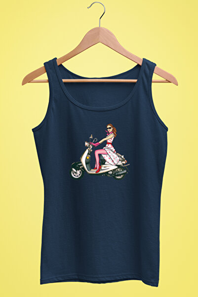 Raf Coll Tricou tricotat cu bretele pentru femei Biker Design pentru femei im...