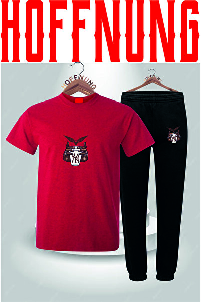 HOFFNUNG Full Pants T-Shirt Shorts Mi Glass KSNUMKS ručno štampani komplet pa...