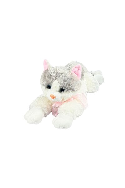 Vardem PJH14318 Peluş 36 Cm Sesli Kedi -Vardem