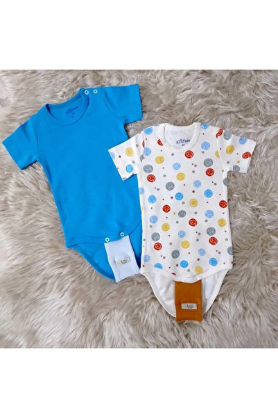 krm kerem bebe 2 Çıtçıtlı 9,5mm Ve 8,5mm Ikili Body Uzatma Aparatı ( 9,5mm - 8,5mm )