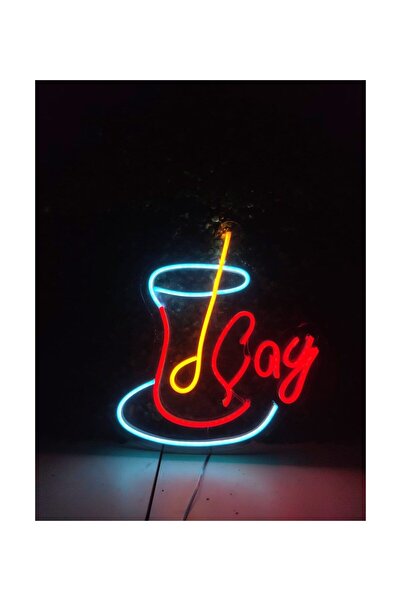 jazzygift JAZZY NEON ÇAY NEON TABELA