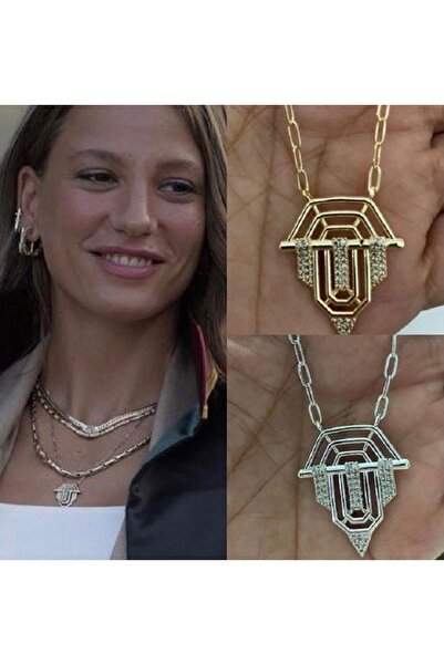 Çelik Serenay Gold Dorica - 1 Necklace