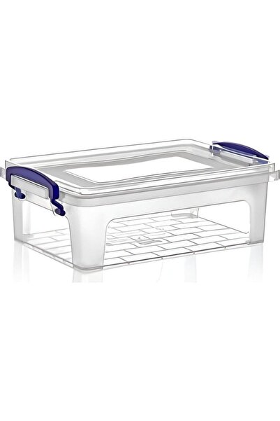 Genel Markalar Şeffaf Kilitli Mutfak Eşya Gıda Saklama Düzenleme Kabı Kutusu ...