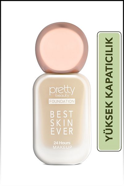 Pretty Beauty Best Skin Ever High Coverage Effect Foundation