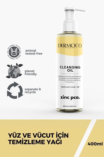 Atopia Cleansing Oil 400 ml - Yüz Ve Vücut Için Temizleme Yağı - Yağ Bazlı Temizleyici 400 ml