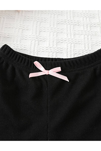 eymwes Kız Bebek Ve Çocuk 1 Adet Yazlık Kaşkorse Şort Biker Şort