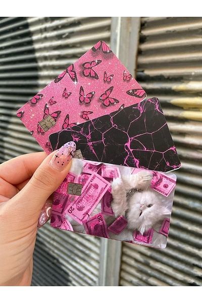 Evreka Clo Αυτοκόλλητο με επικάλυψη κάρτας Material Cat 3 - Αυτοκόλλητο κάρτας μεταφοράς τράπεζας & πίστωσης & Papara & Tosla
