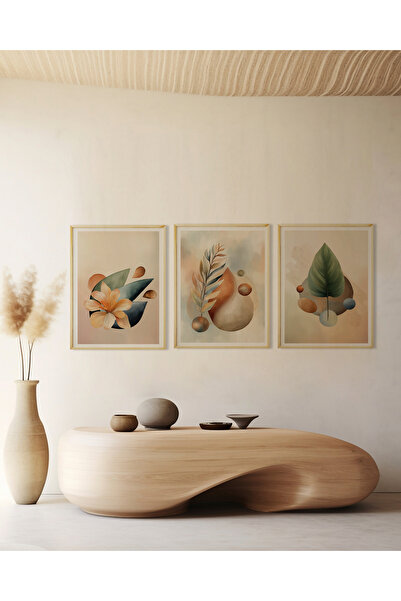 Ayışığı Dizayn Set de pictură din 3 piese Bohemian & Scandinavian Nature-Set ...