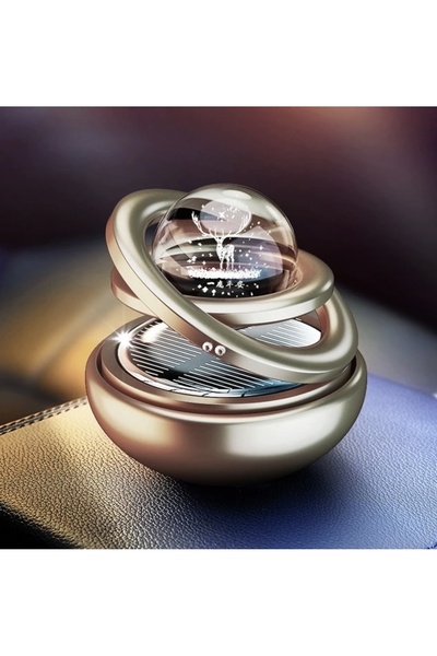 Genel Markalar Solar Oto Araba Kokusu Parfümü Güneş Işığıyla 360 Derece Dönen...