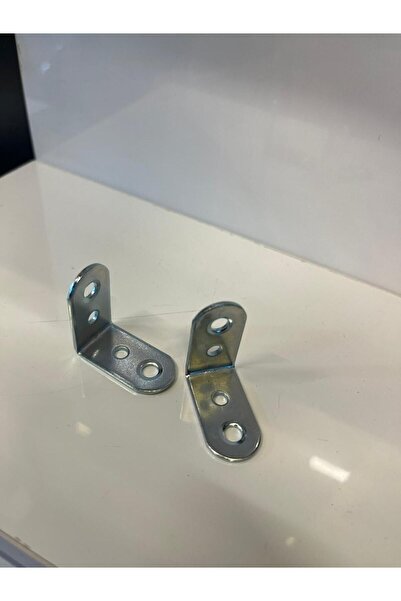Taşkın Aksesuar Metal L Gönye 15x27x27mm 4 Delikli (10 ADET) 24no Köşebent Ba...
