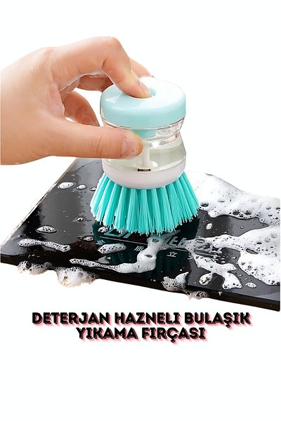 Vekorr Practical Dishwashing Brush with Detergent Tank - Refillable