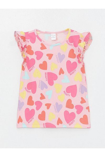LC Waikiki LCW baby Crew Neck Baby Girl T-Shirt