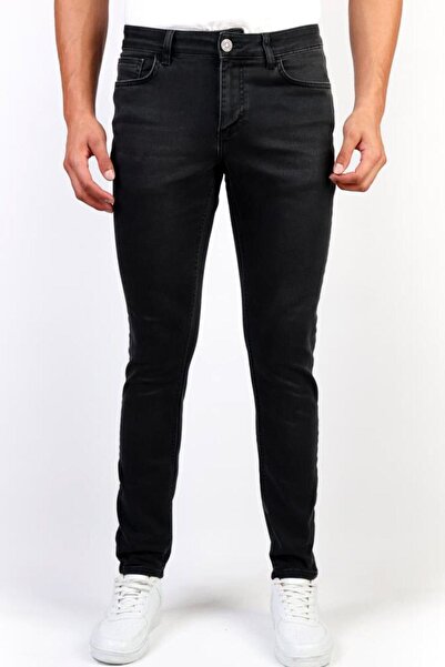 MissThetis Slim Fit Normal Bel Yıkamalı Dar Paça Cepli Rahat Kalıp Şık Cool L...