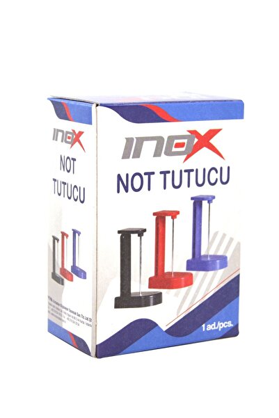 inox Not Tutucu - Kağıt Tutucu