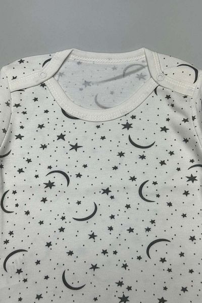 Peki 5-Piece Cotton Moon Star Body Set - Newborn, Zibin Jumpsuit, Gift 7497