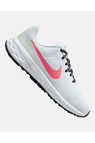 Nike Revolution 6 NN (GS) Білі кросівки для ходьби та бігу