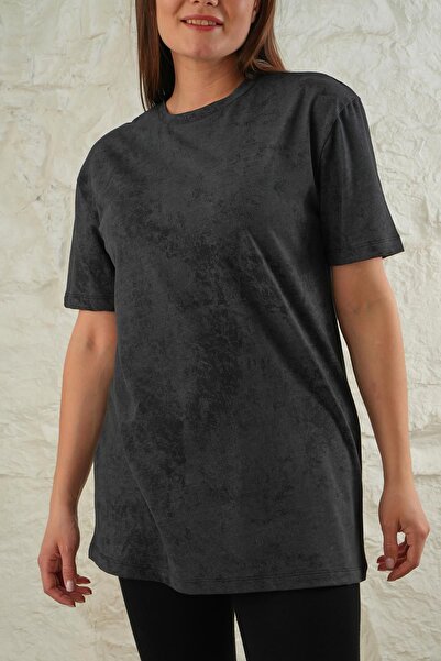 ESPİNA Women's Tie-Dye Pattern T-shirt