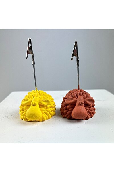 oasis decoration Lamb Note Holder Set of 2 (yellow - Terracota)