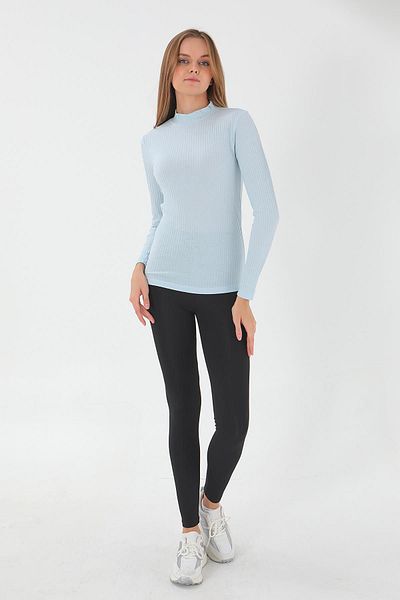 ESPİNA Bluză pentru femei Reported Camisole cu gât negru Albastru deschis