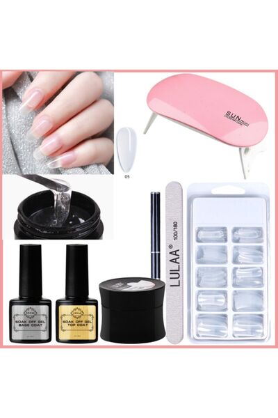 Coscelia Protez Tırnak Başlangıç Seti -gereklı Olan Tüm Malzemeler