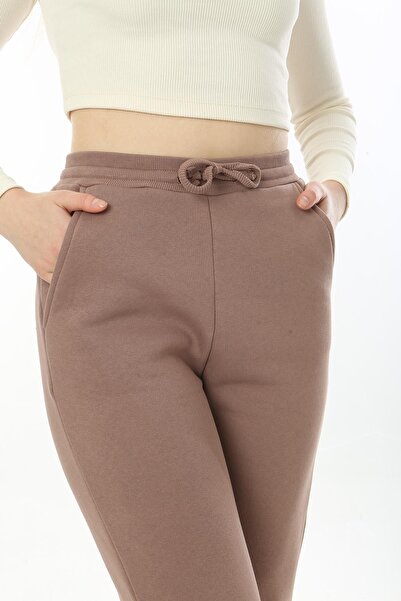 ESPİNA Γυναικείο παντελόνι με μανσέτες και τσέπες