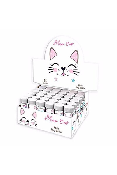 DÜVENCİ TİCARET Lisanslı Kedi Miss Catt Köpük Köpük Baloncuk 6 Lı