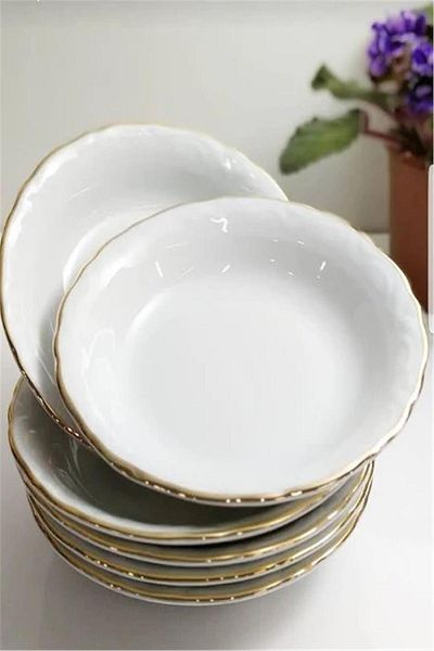 Ürün Evim 19 Cm Gold Star Pit Plate - 10047