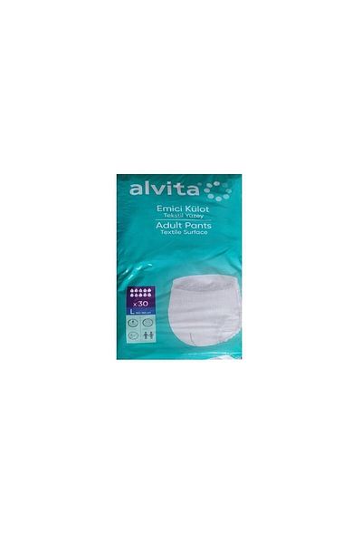 Alvita Absorbent Panties Large 30 pcs