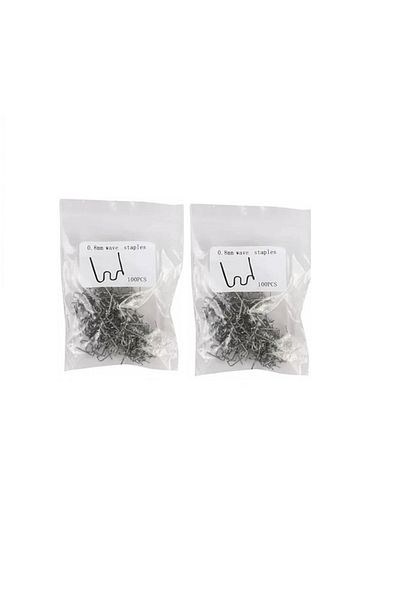 YATE10 200 Pieces 0.8mm Wavy Type Plastic Welding Staples