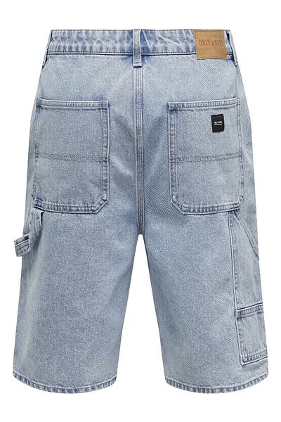 Only & Sons Şortlar EDGE CAR Kot Şortlar