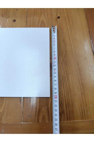 yeditepe osmanlı 20x20 Cm Beyaz Pasta Altlığı ve Çok Amaçlı Dekoratif MDF Panel - 1 Adet