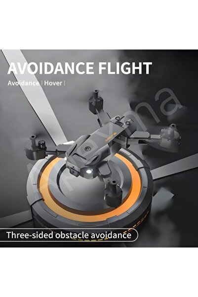 Apexma 2.4GHz Uzaktan Kumandalı HD Kameralı 4 Pervaneli El Sensörlü Çantalı Katlanabilir Drone