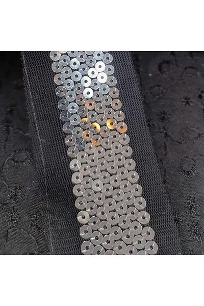 AĞIRSOY 1 Meter Sequin Decorative Strip - The Price is