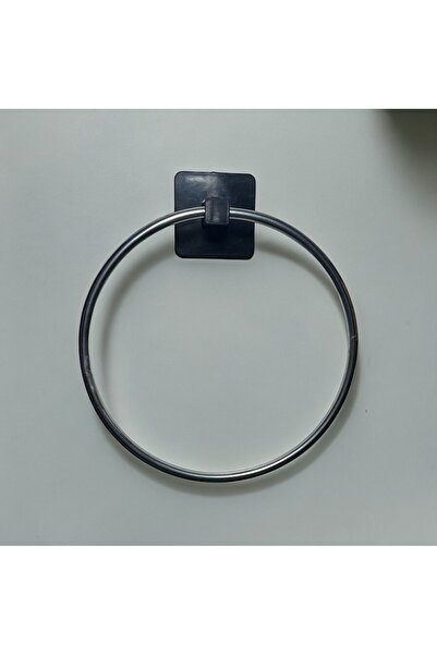 Patulya Aksesuar حامل المناشف ذو الطراز الدائري اللاصق/حامل المناشف