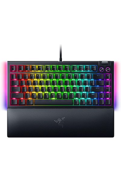 RAZER BlackWidow V4 75% Hot-swappable Mechanical Gaming Keyboard - Black
