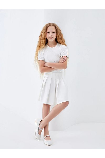 LC Waikiki Fustă fetiță plisată cu talie elastică LCW Kids